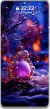 4k Christmas Decoration Globe Phone Wallpaper Collection in Purple Tones