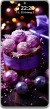 4k Christmas Decoration Globe Phone Wallpaper Collection in Purple Tones
