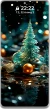 Refreshing and Beautiful 4k Christmas Tree Phone Wallpaper Collection in Green Tones