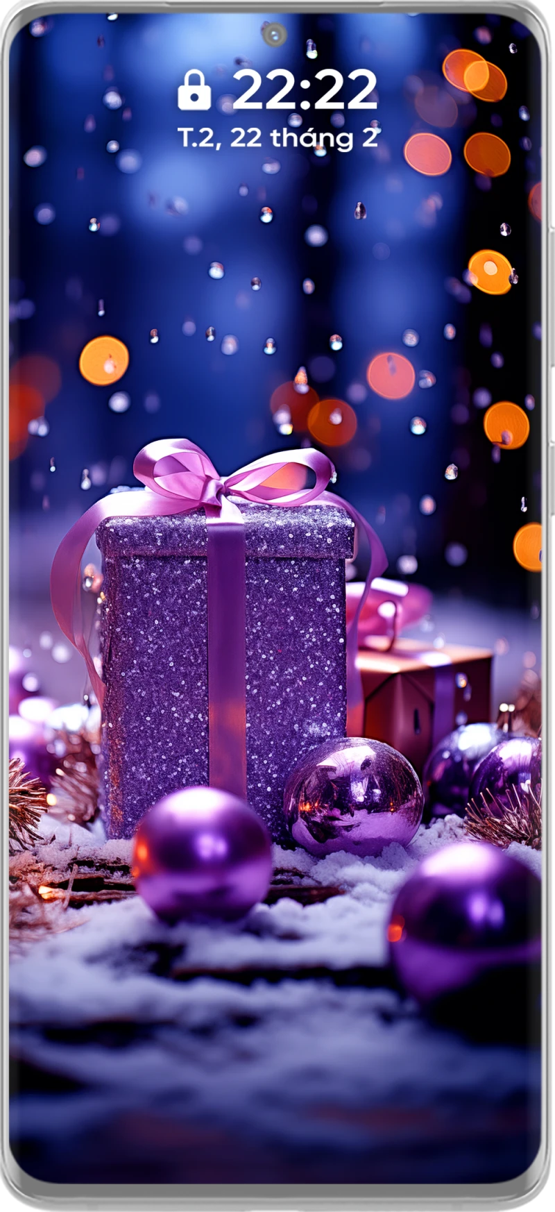 სანთლის ტონალური 4k შობის საჩუქრების ყუთის ტელეფონის ფონების კოლექცია მისტიკური და ლამაზი