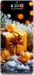 Sparkling and Stunning 4k Christmas Gift Box Phone Wallpaper Collection in Golden Tones