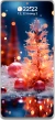 Soft and Charming 4k Christmas Tree Phone Wallpaper Collection in Pink Tones